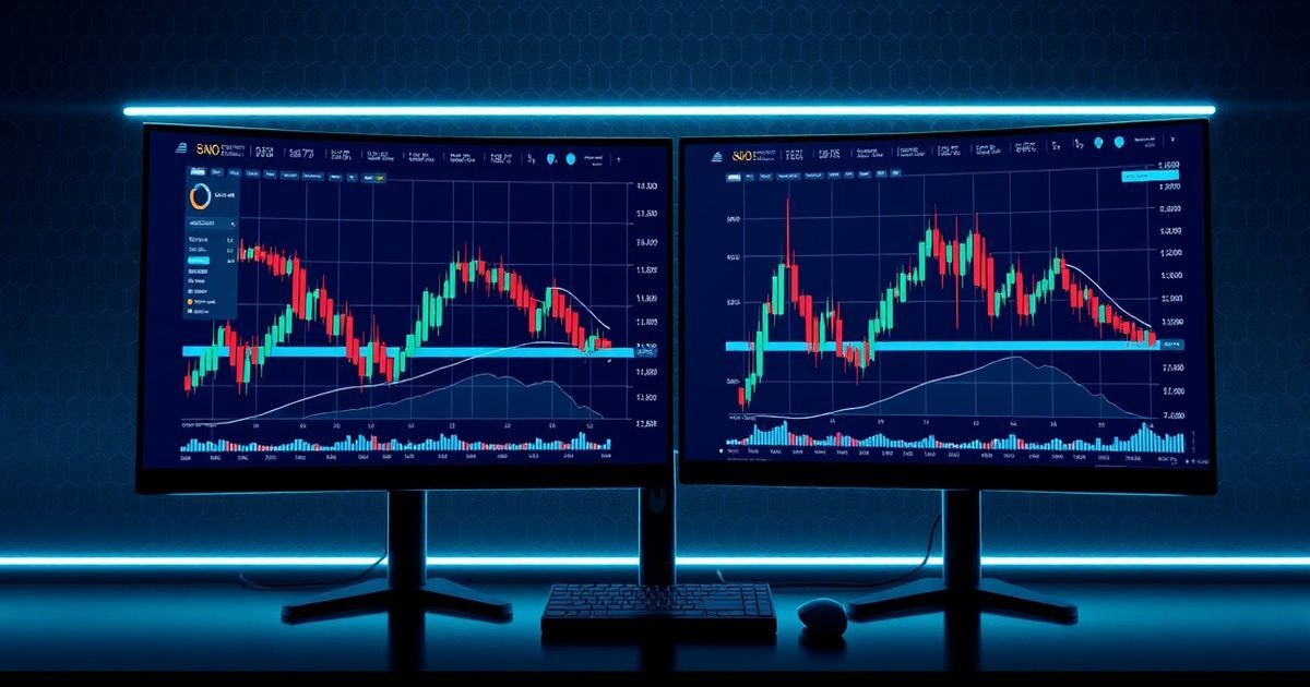 Kingfisher Liquidation heatmap visualization showing market leverage clusters with color-coded buy and sell walls indicating potential price targets