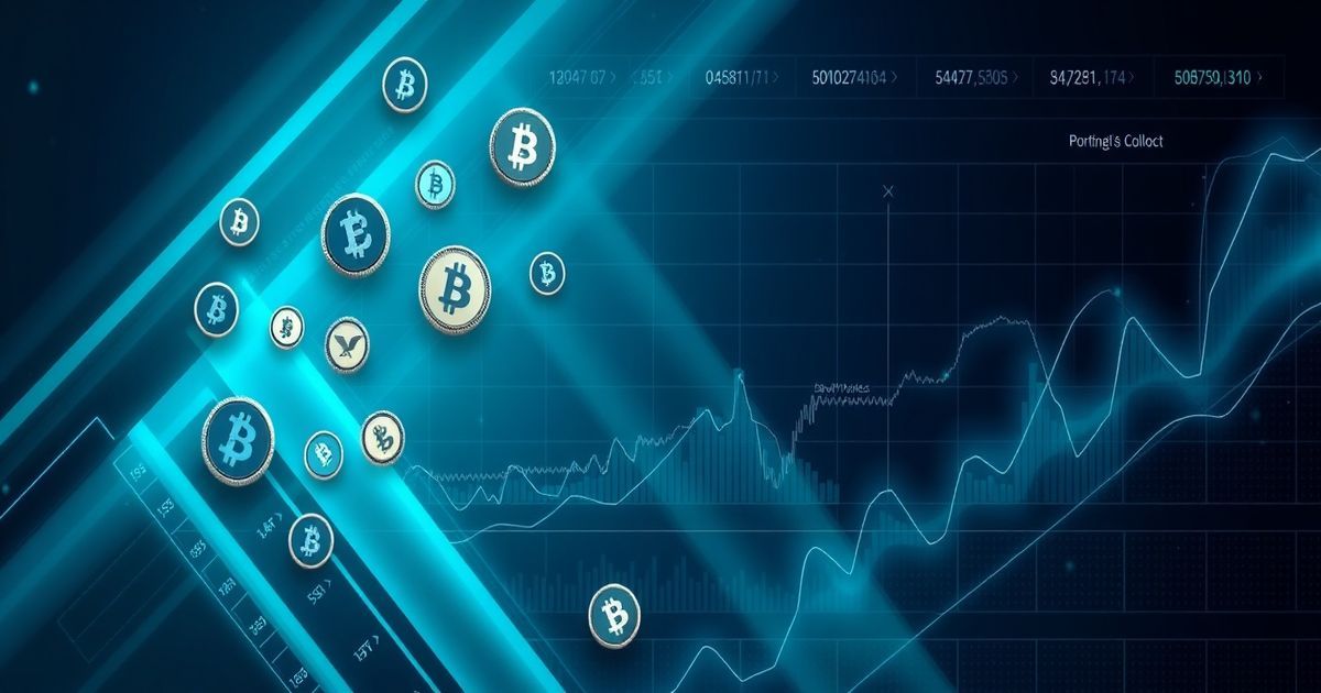 Kingfisher Cryptocurrency portfolio dashboard showing multiple token performance metrics and market overview